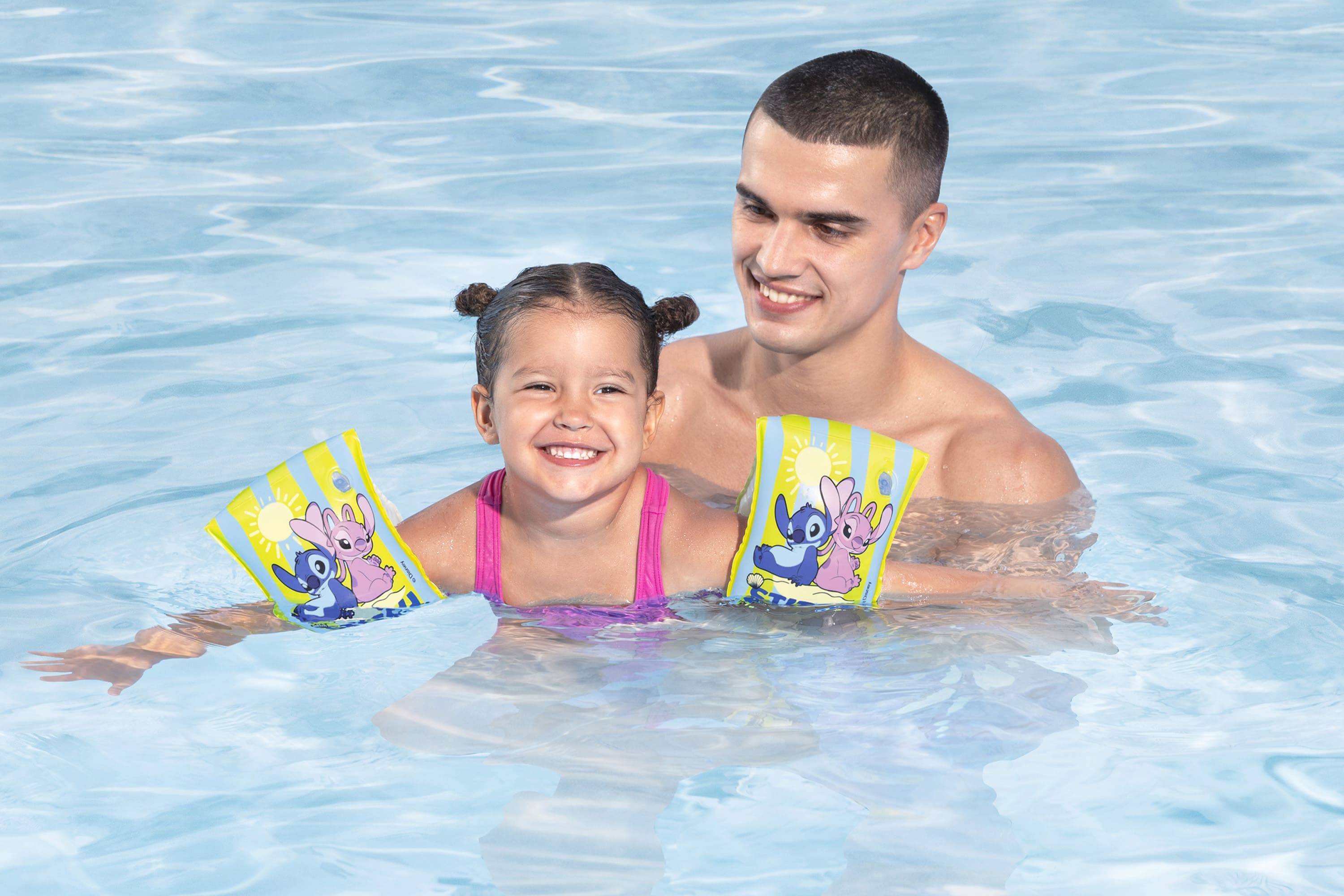 Bestway 9104S - Schwimmflügel Disney Lilo & Stitch, 3-6 Jahre