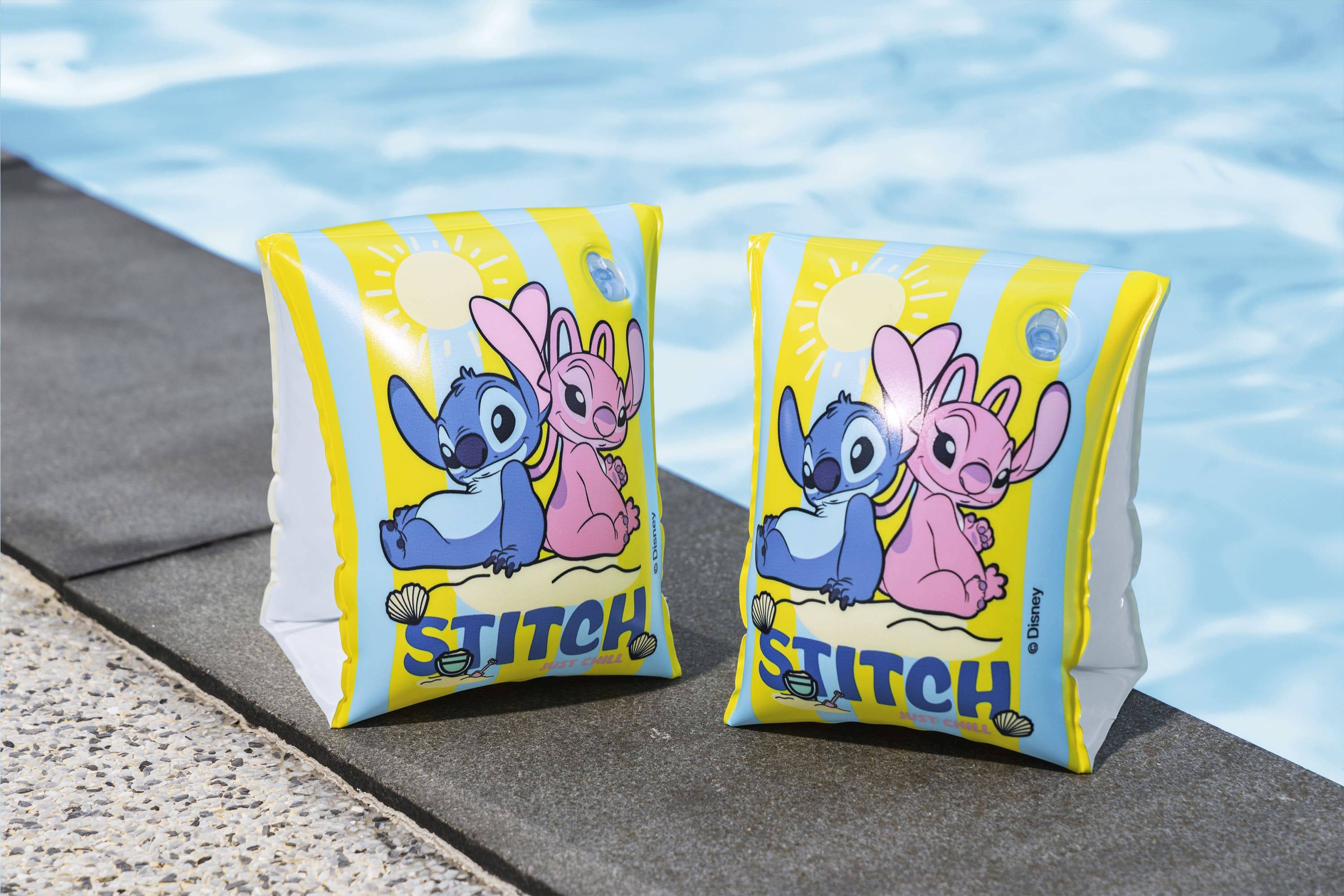 Bestway 9104S - Schwimmflügel Disney Lilo & Stitch, 3-6 Jahre