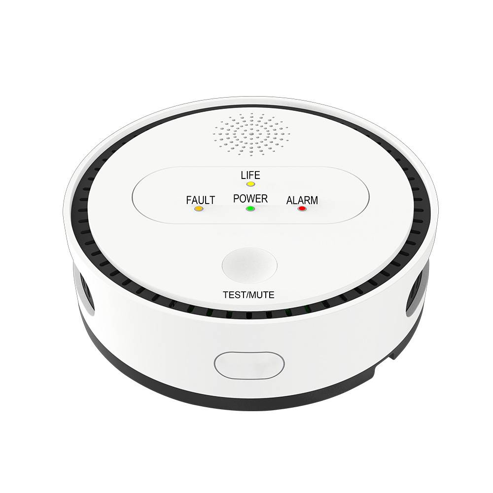 Offgridtec Smart WiFi-Gassensor mit LCD & App | Akustischer und optischer Alarm für brennbare Gase