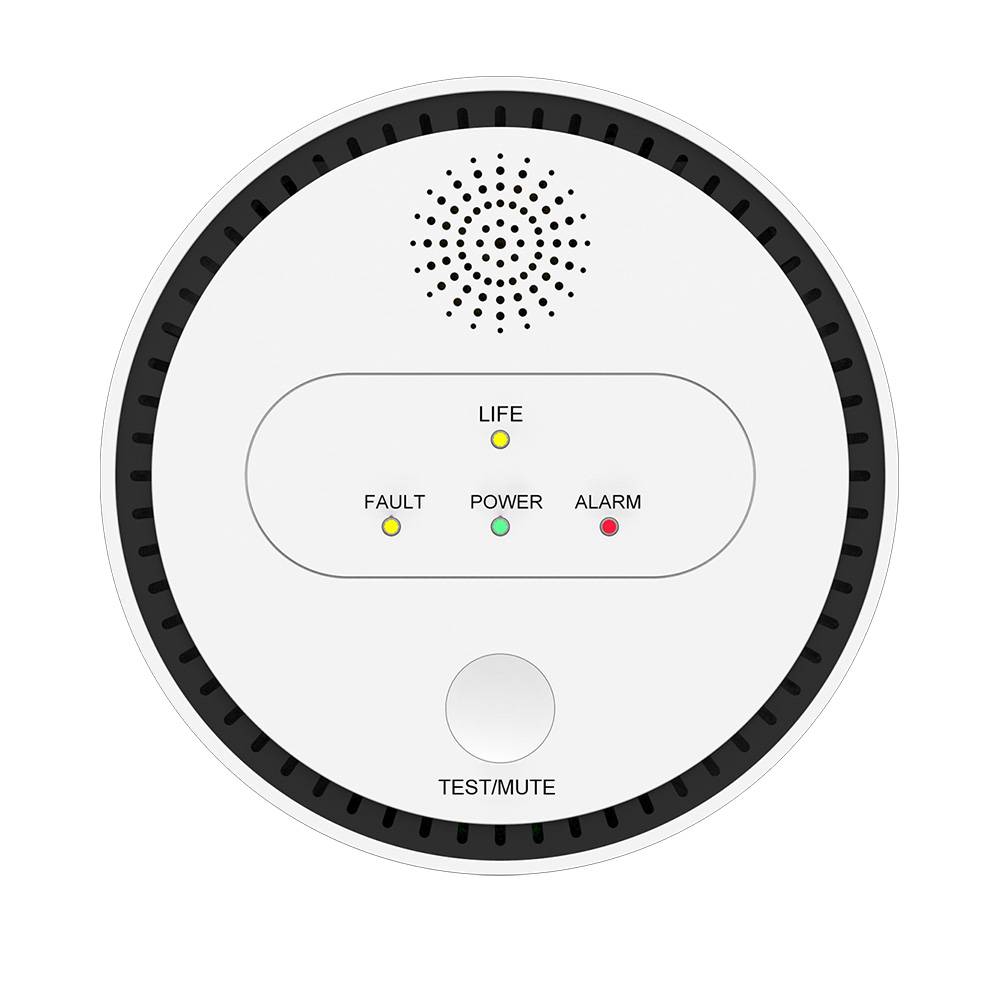 Offgridtec Smart WiFi-Gassensor mit LCD & App | Akustischer und optischer Alarm für brennbare Gase