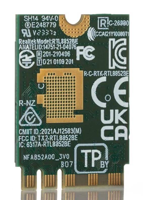 Radxa Wireless Module A8 WiFi 6 + BT 5.2 Dual Mode, Realtek RTL8852BE, M.2 A+E Key