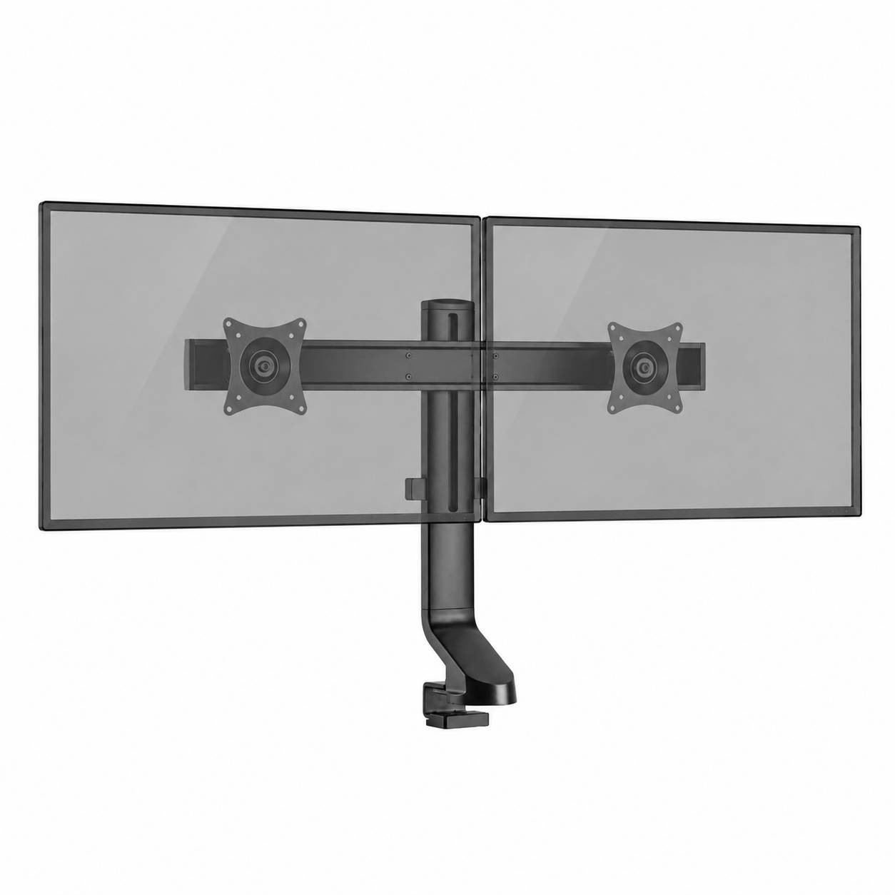 MonLines MTH022B dual Monitor Tischhalterung bis 32 Zoll, höhenverstellbar, schw...