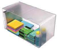 Deflecto 350501 - 1 Schublade(n) - Polystyrene - Transparent - 1 Stück(e) - 1200 mm - 600 mm