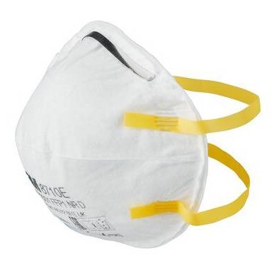 3M 8710PRO20 - Tasse - FFP1 - Weiß - Gelb - Herstellung - 20 Stück(e)
