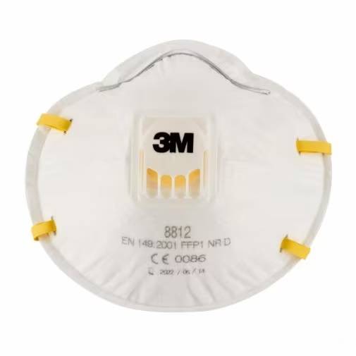 3M 8812 - Weiß - Gelb - Monochromatisch - Polypropylen (PP) - FFP1 - EN 149:2001+A1:2014 - 3 Stück(e)
