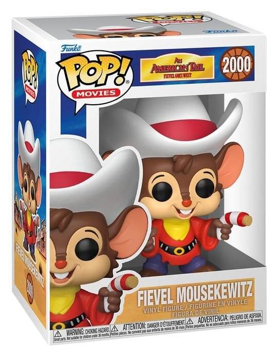 POP-Figur An American Tail Goes West Fievel Mousekewitz
