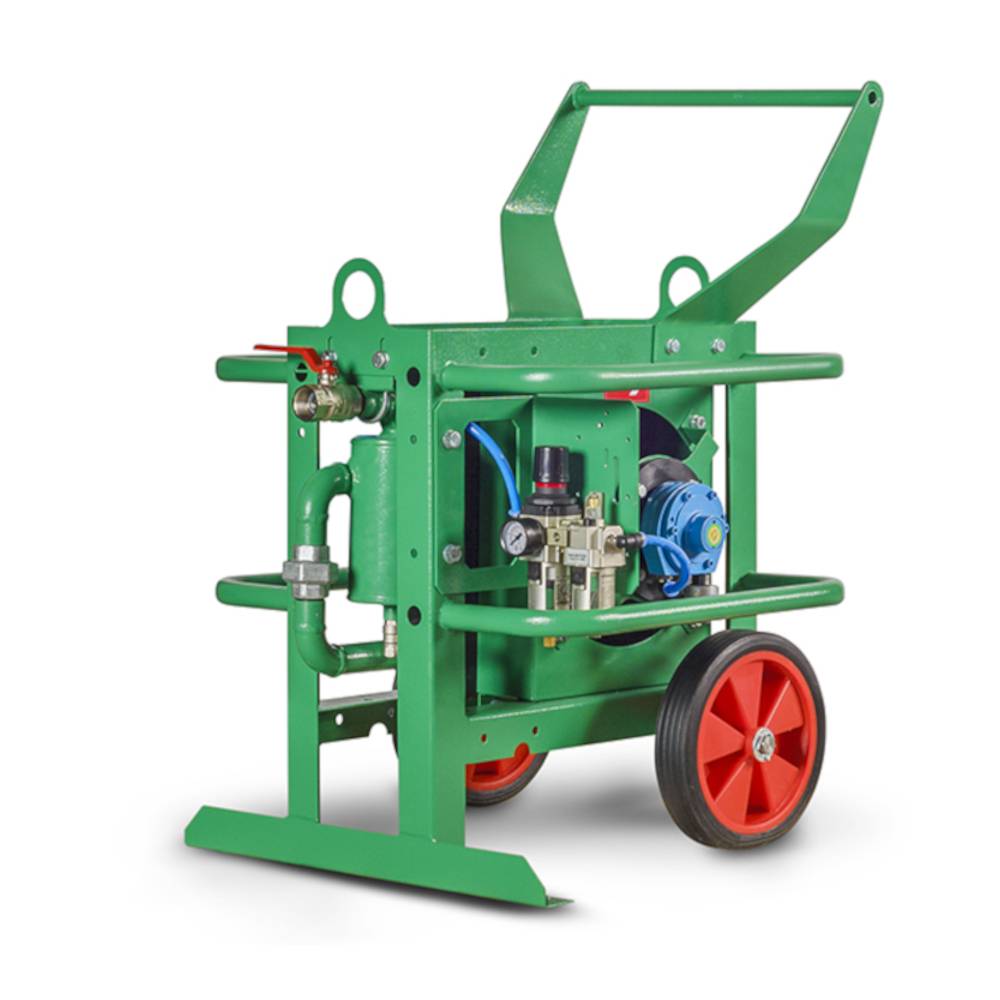 Mobiler Druckluftnachkühler - Modell DBP-3 DryBlast - Volumenstrom 3 m³/min - G1" Anschluss - Druckluftantrieb