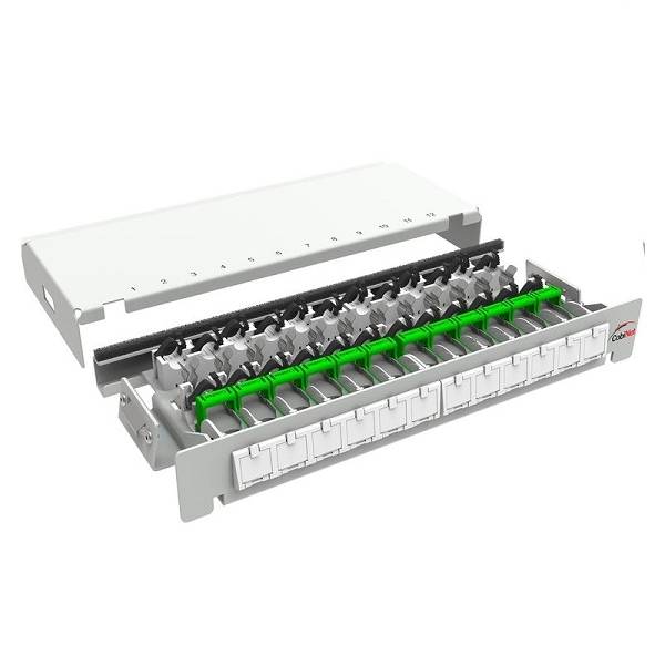 CobiNet Verteilergehäuse RJ45-TL 12xRJ45 Buchse 500MHz Cat. 6A