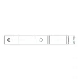 POLOPLAST Schraubschelle, DN110, POLO-CLIP, Kunststoff, Ø110mm, blau, 1 Stk.