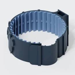 POLOPLAST HS Schelle, DN110/90/75, POLO-CLIP, Kunststoff/TPE, M10, blau, 1 Stk.