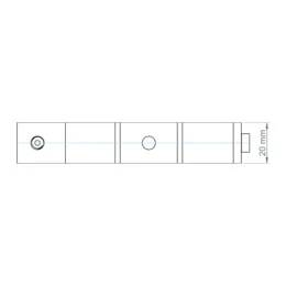 POLOPLAST Schraubschelle, DN75, POLO-CLIP, Kunststoff, Ø75mm, blau, 1 Stk.