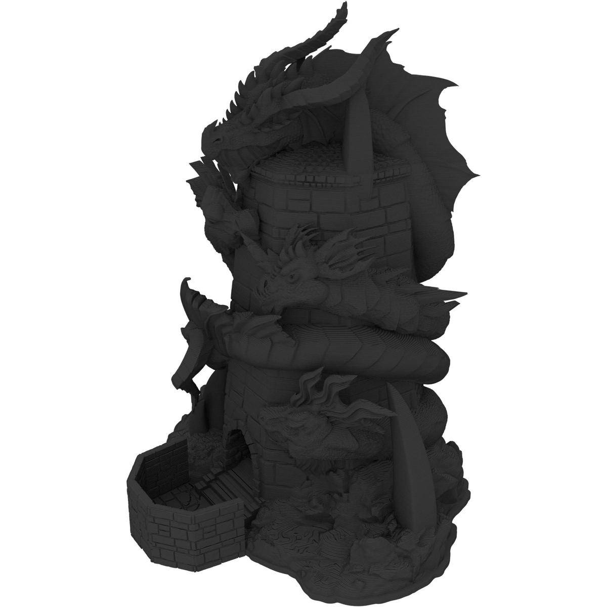 FH4969 - Fates End Dice Tower: Tiamat, schwarz