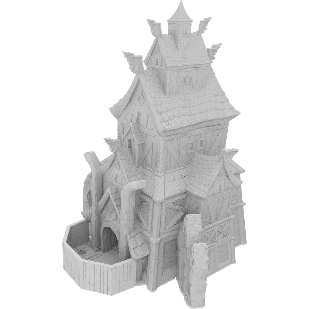 FH5008 - Fates End Dice Tower: Valkyrie, grau