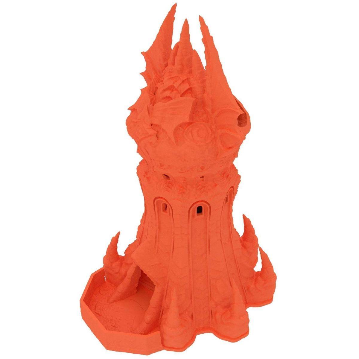 FH10573 - Fates End Dice Tower: Warlock, orange