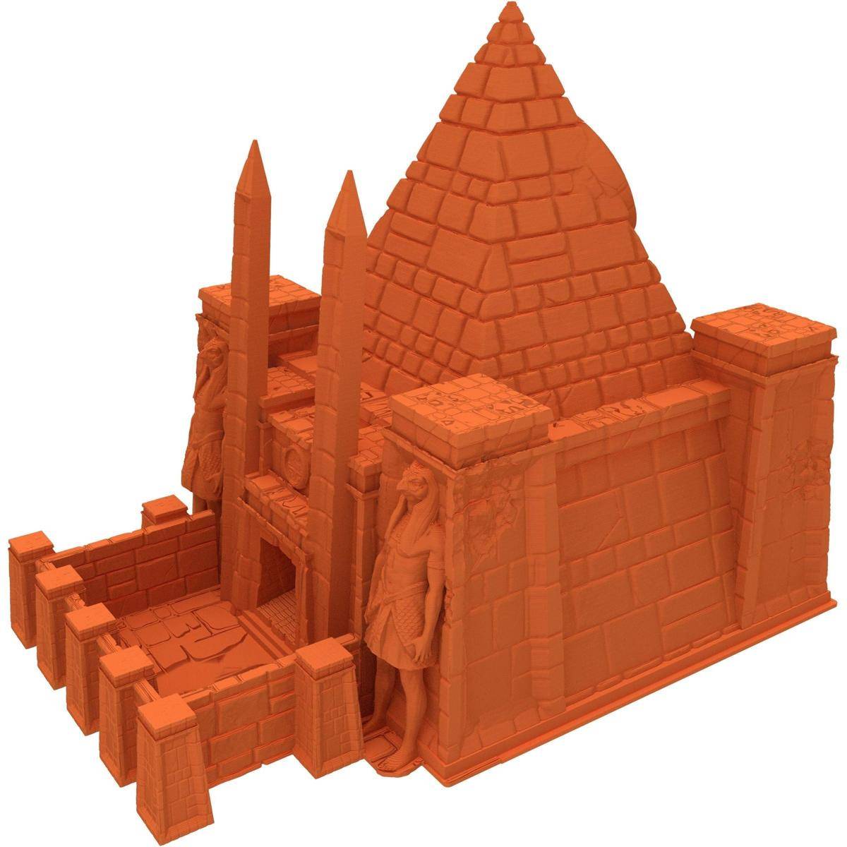 FH5967 - Fates End Dice Tower: Temple Ra, orange
