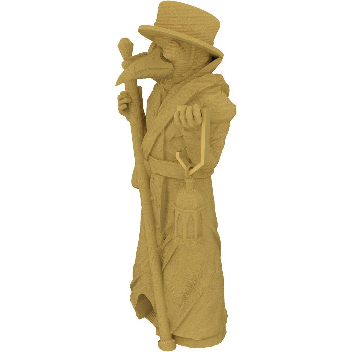 FH6064 - Fates End Dice Tower: Plague Doctor, gold