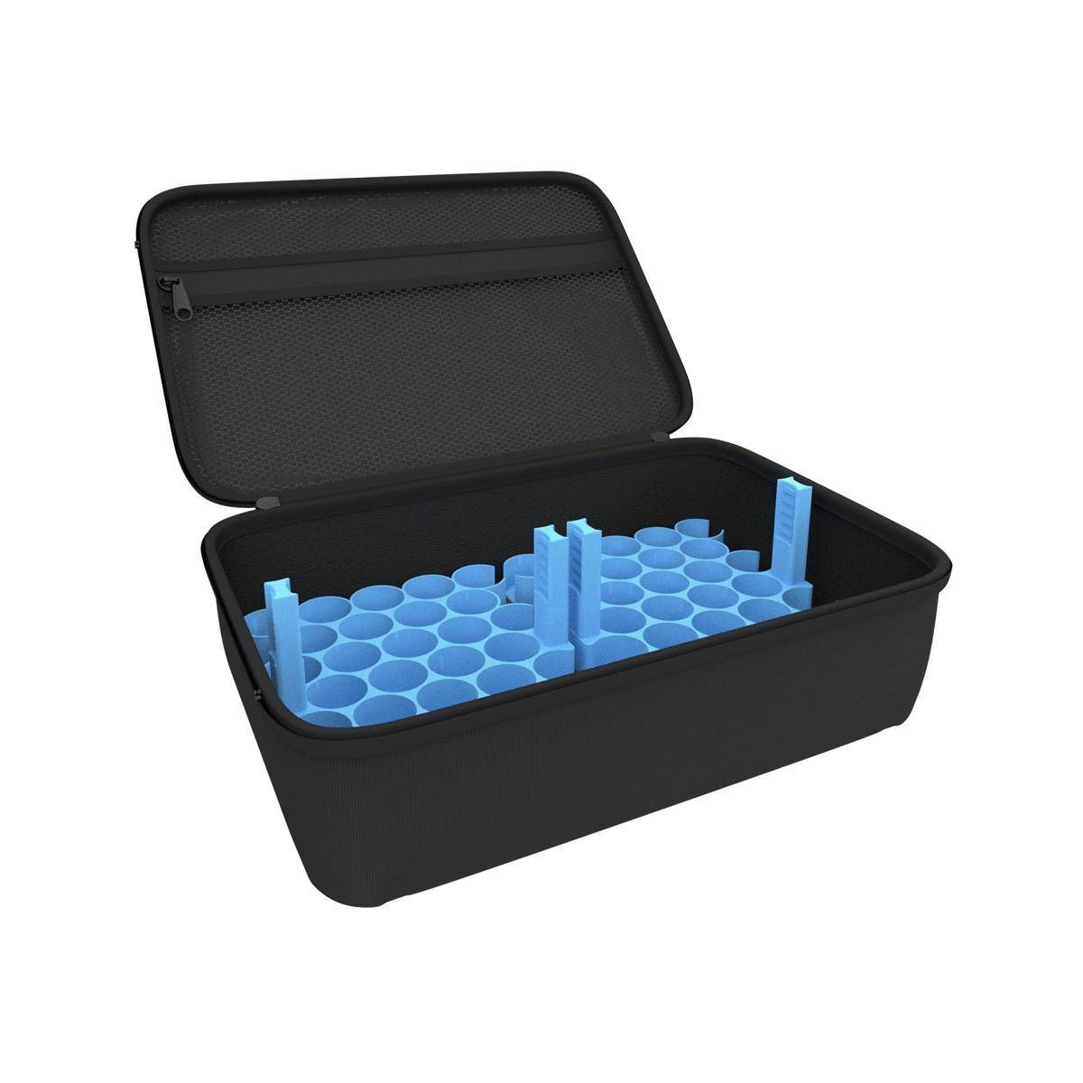 FH4899 - Feldherr Half-Size Case 90 für 64 Farbfläschchen, himmelblau