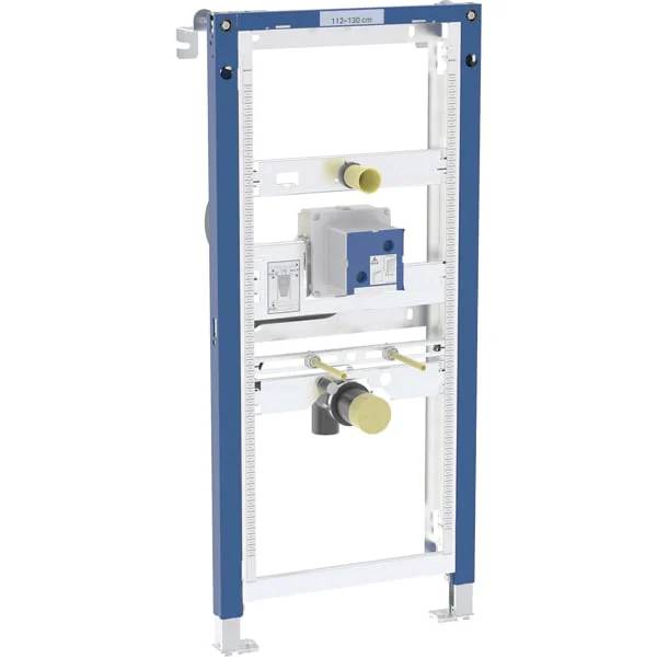 Geberit Urinal-Element, Duofix, verdeckte Steuerung, 1120-1300mm, Stahl, 1 Stk.