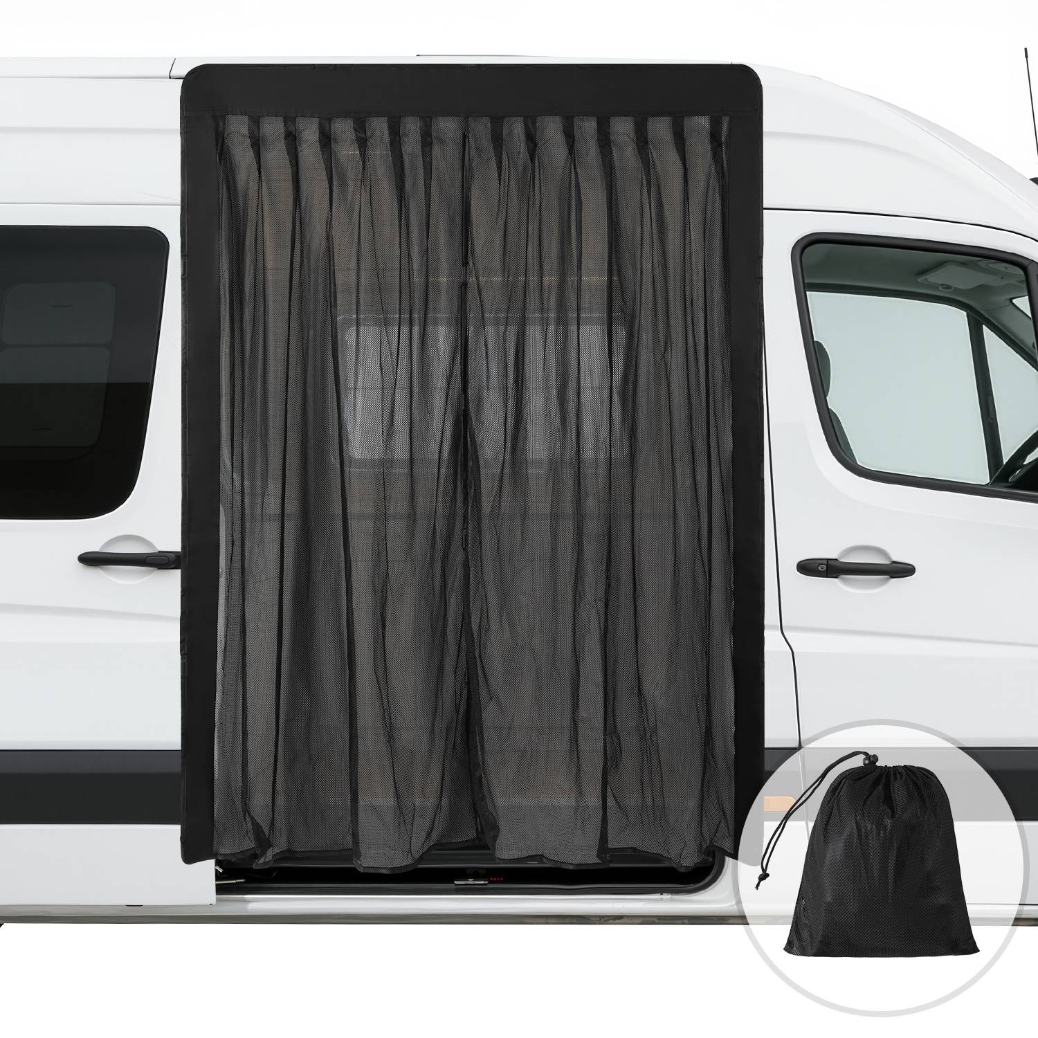 Magnetisches Auto Moskitonetz 165 x 165 cm für Heckklappe SUV Van Camping