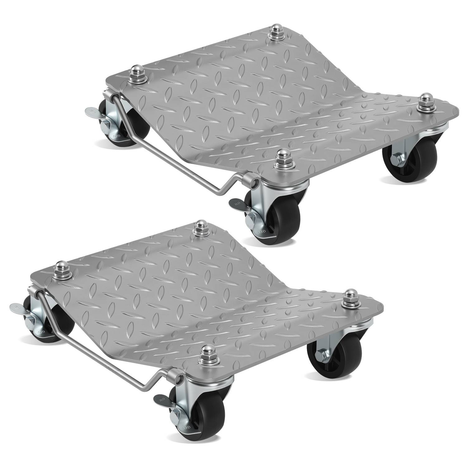 4pcs Rangierhilfe Wagenheber Rangierroller Rangierheber Autowerk