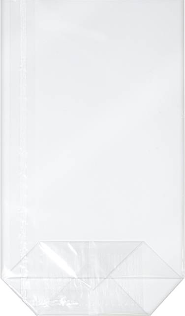 Heyda 203089233 Bodenbeutel "unbedruckt" 180 x 300 mm klar