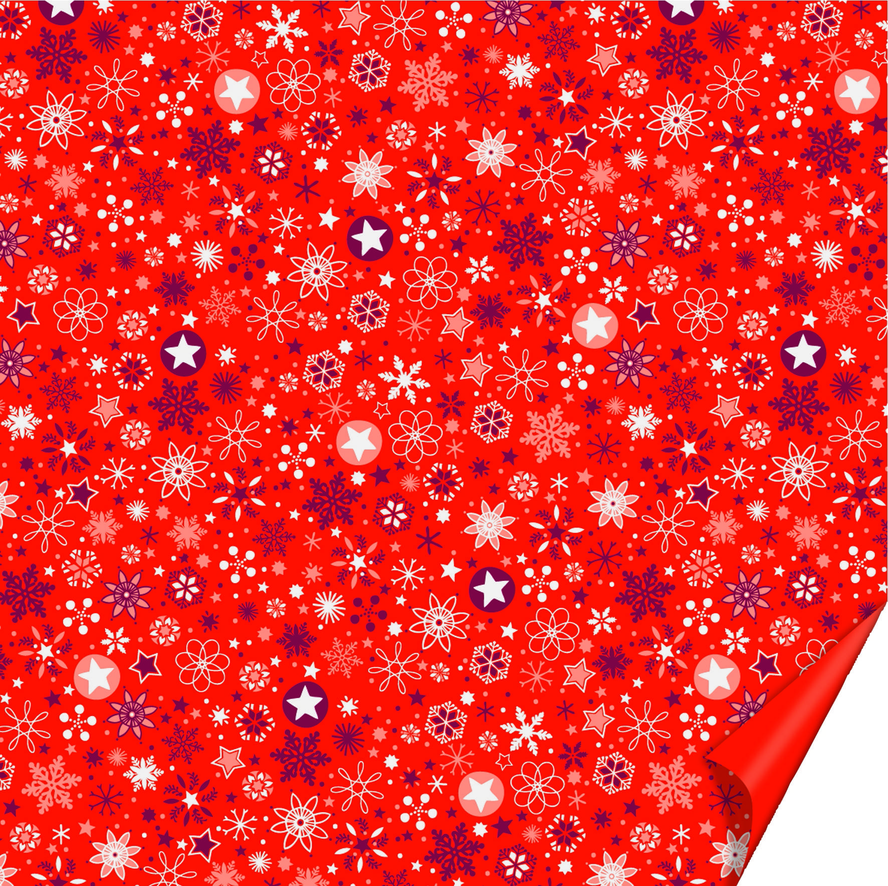 Heyda 204875547 Faltblätter "Lucia" rot