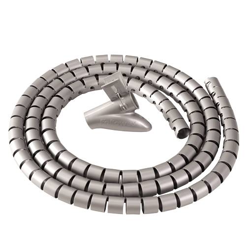 Fellowes 9929801 Fellowes Kabelbündler Cable Zip, silber, Länge: 2,0 m