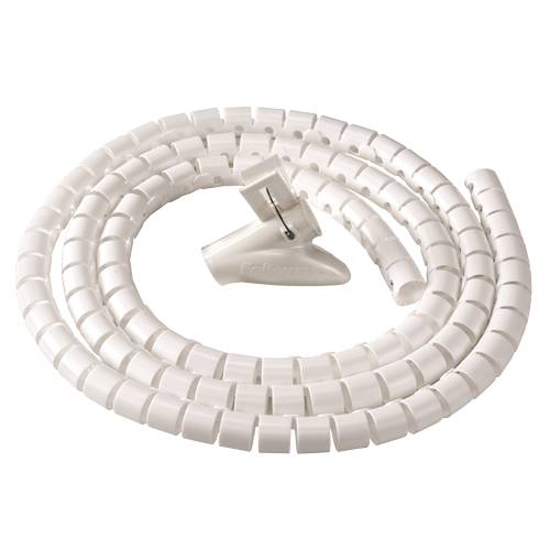 Fellowes 9929901 Fellowes Kabelbündler Cable Zip, weiß, Länge: 2,0 m