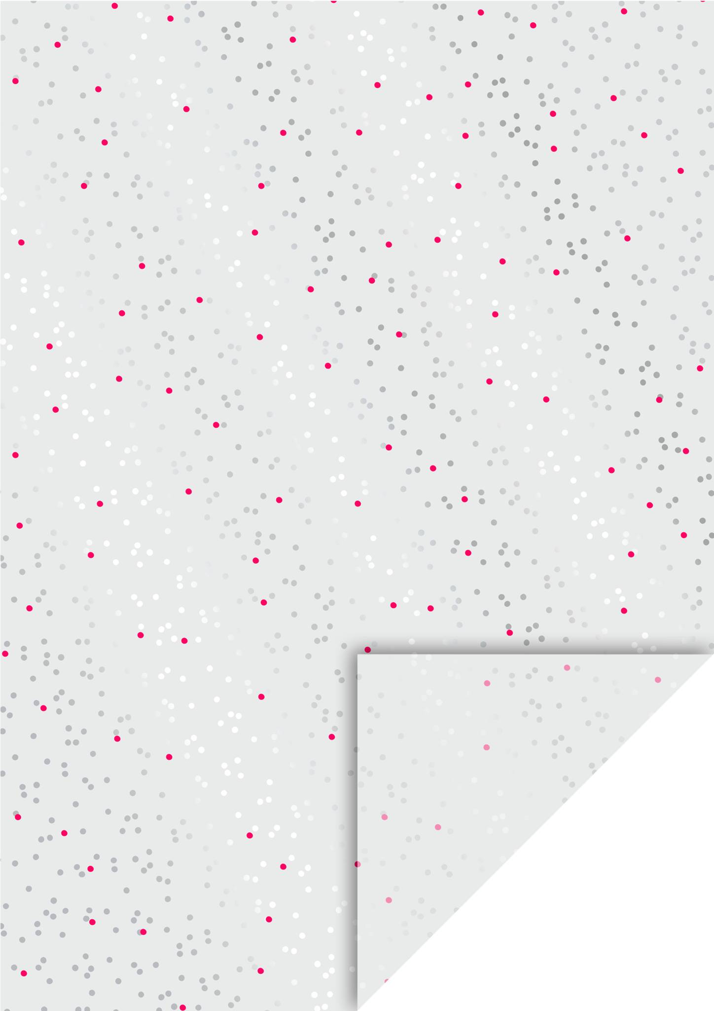 10X Heyda 204878918 Transparentpapier A4 Punkte neon