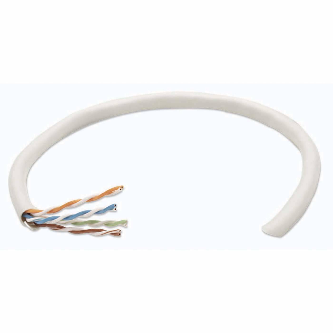Intellinet 704663 Intellinet Installationskabel AWG 23 U/UTP Cat6 305m CCA gr