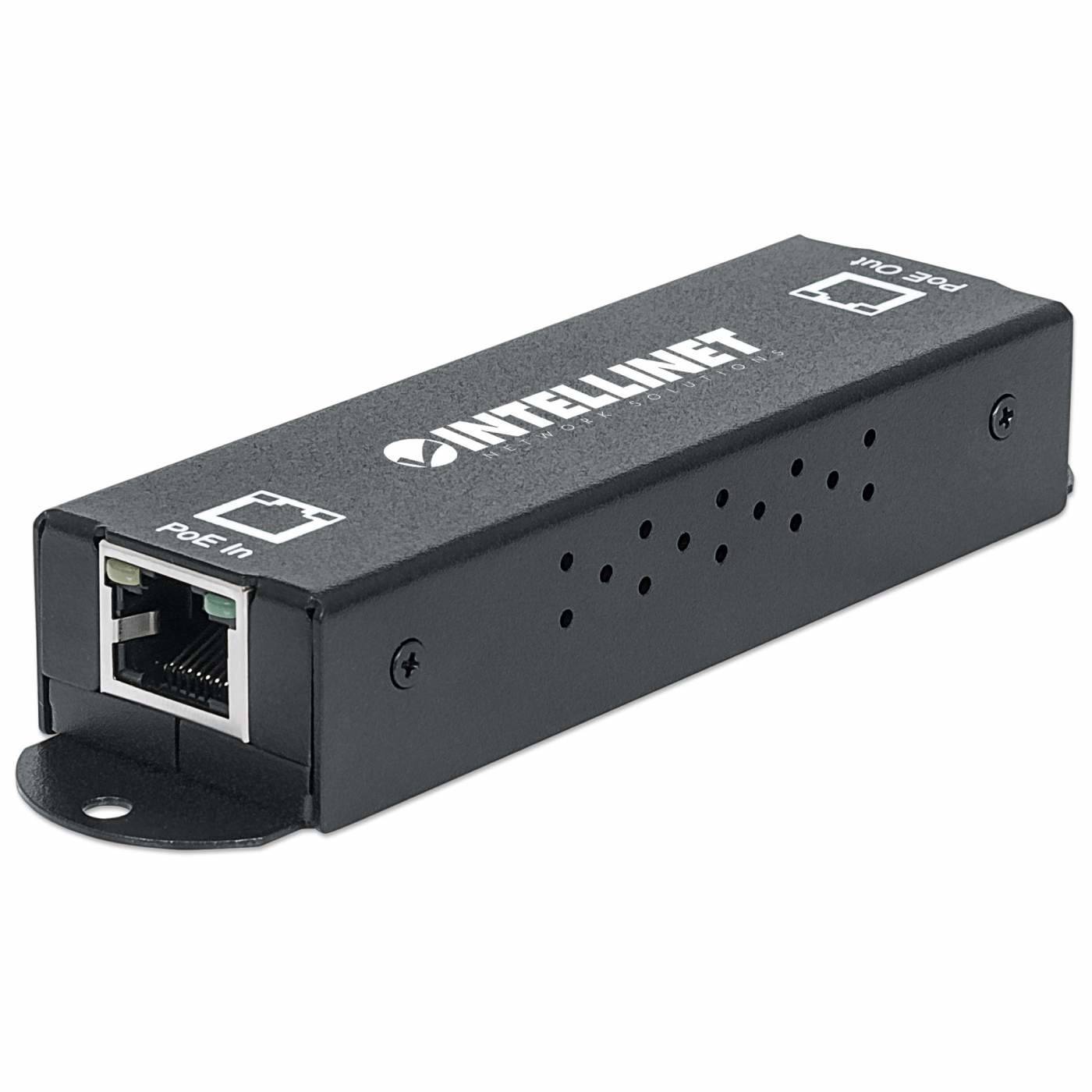 Intellinet 560962 Intellinet PoE Extender 1-Port Gigabit PoE+/PoE Metall