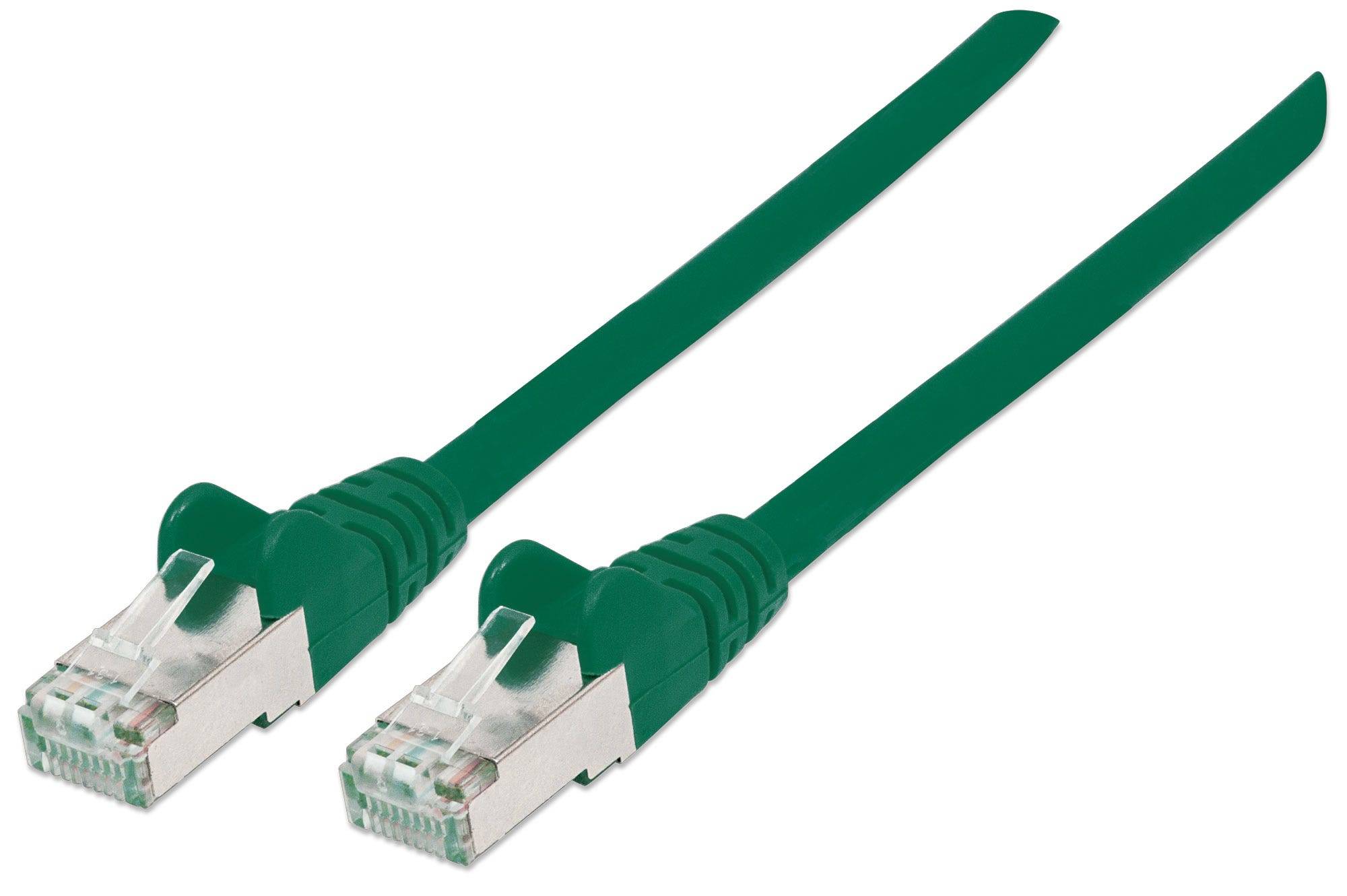 Intellinet 735483 Intellinet Patchkabel RJ45 S/FTP Cat6 Kupfer LSOH 3,0m grün