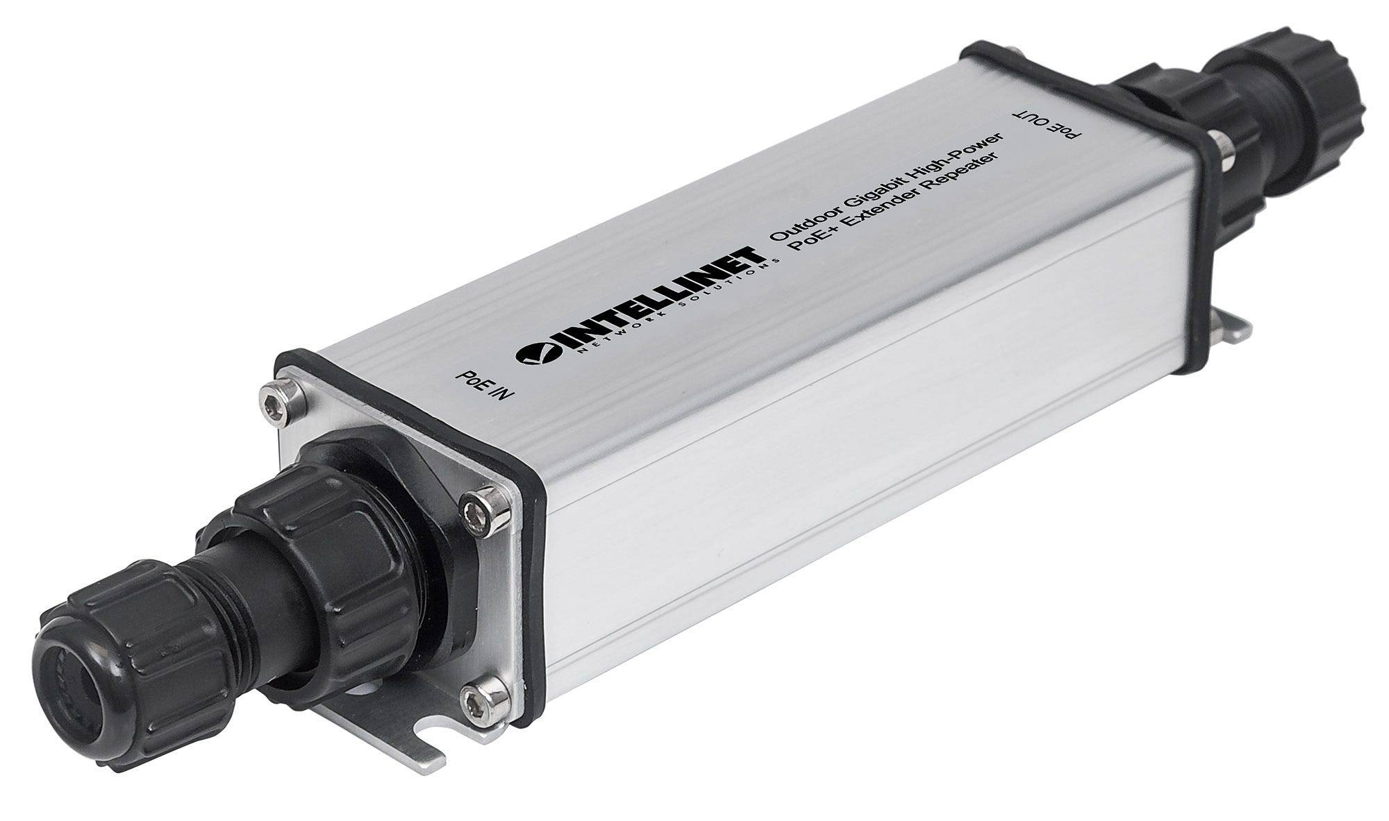 Intellinet 561211 Intellinet PoE+ Extender Outdoor Gigabit High Power bis 100m