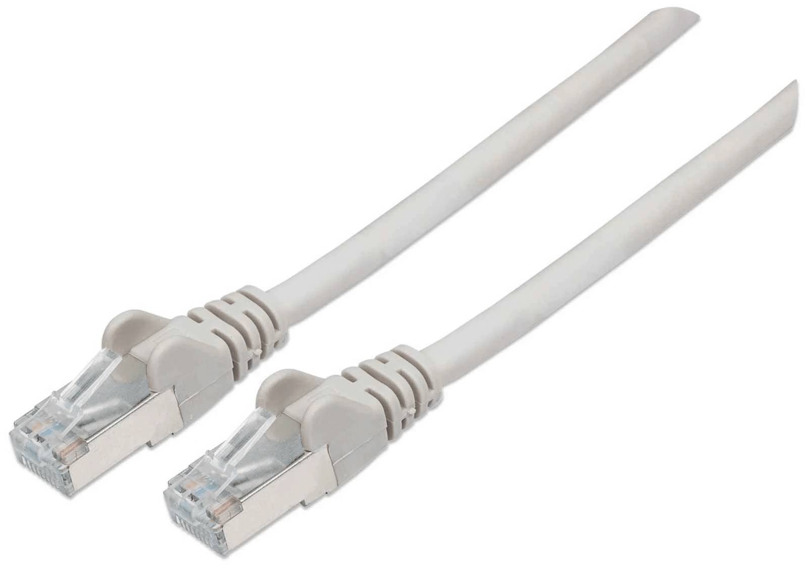 Intellinet 741095 Intellinet Patchkabel Cat6a-Stecker/Cat7-Rohkabel 15m grau