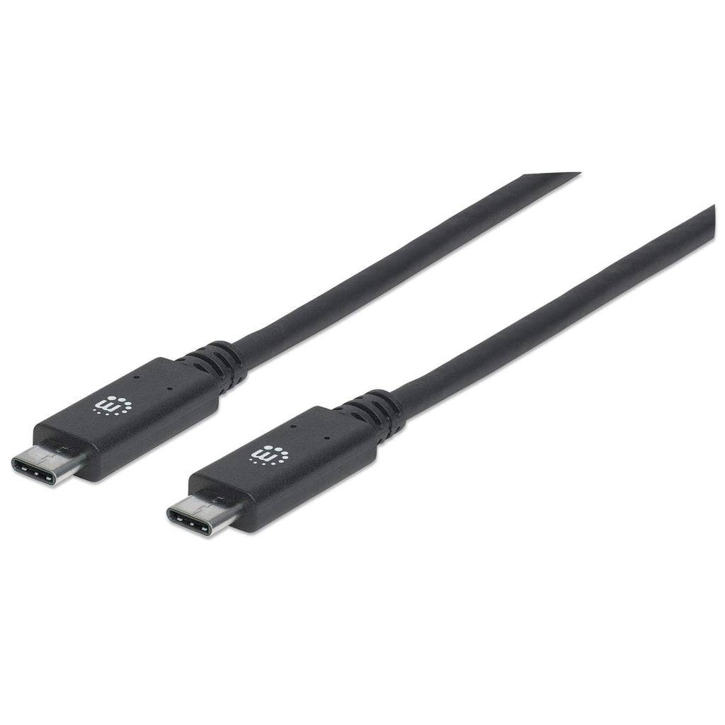 Manhattan 355223 Manhattan USB 3.1 Kabel 10Gbit/s C-Stecker auf C-Stecker 1m