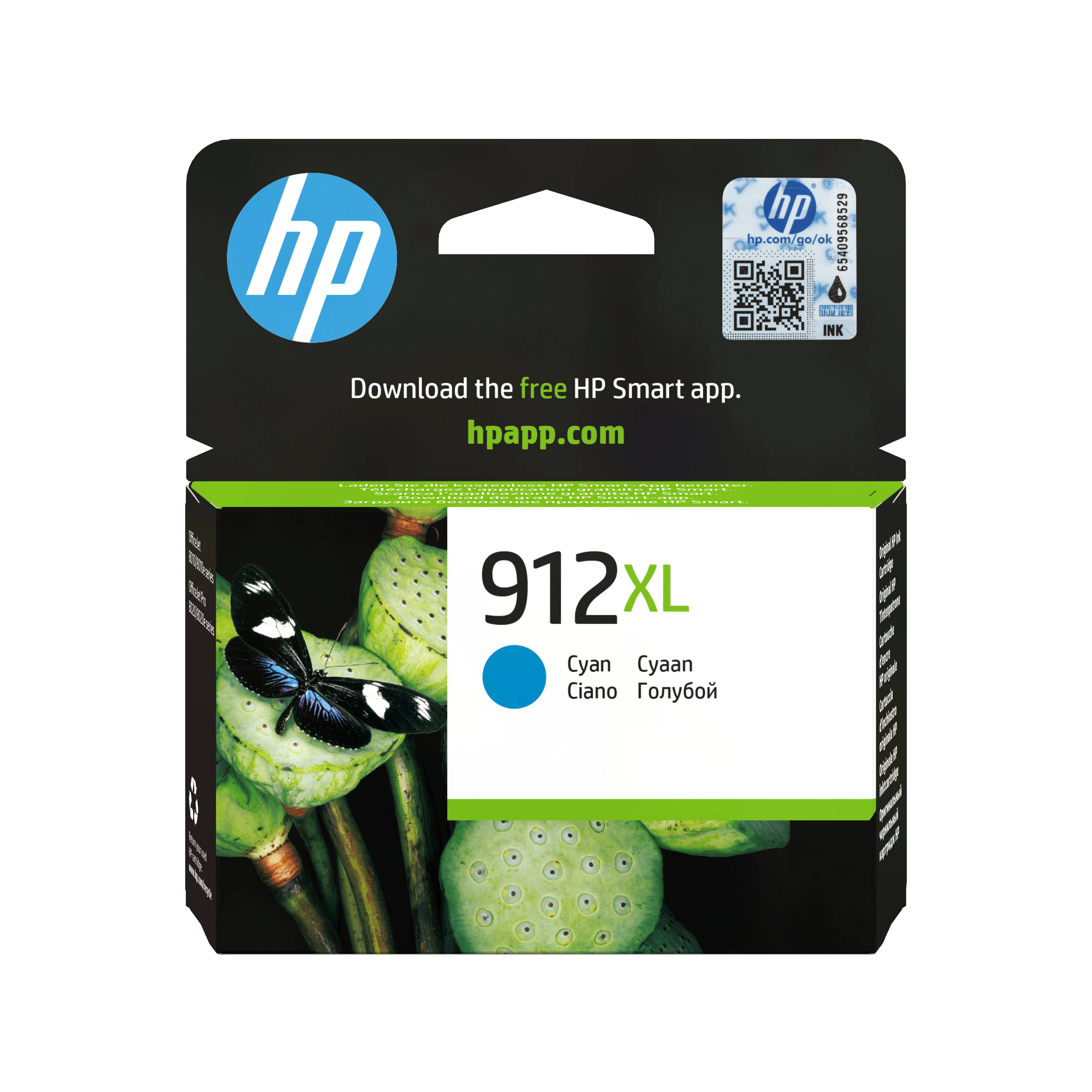 Hewlett Packard 3YL81AE HP 3YL81AE Tintenpatrone cyan No. 912 XL