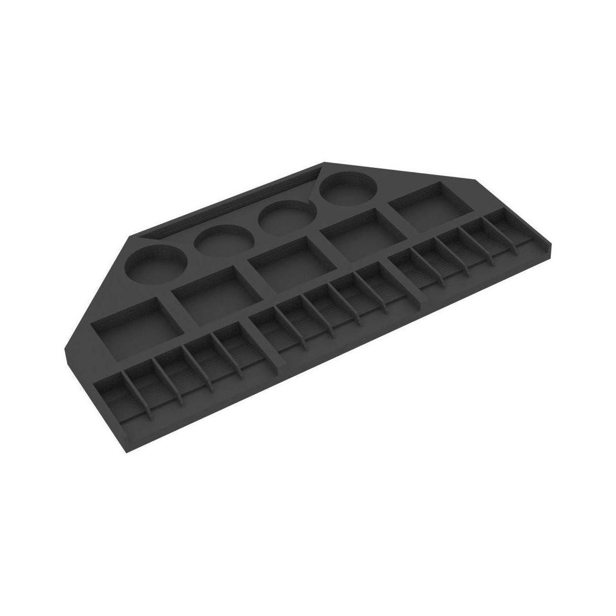 FH7369 - Feldherr Spieler-Tray für Catan: Das Spiel, schwarz