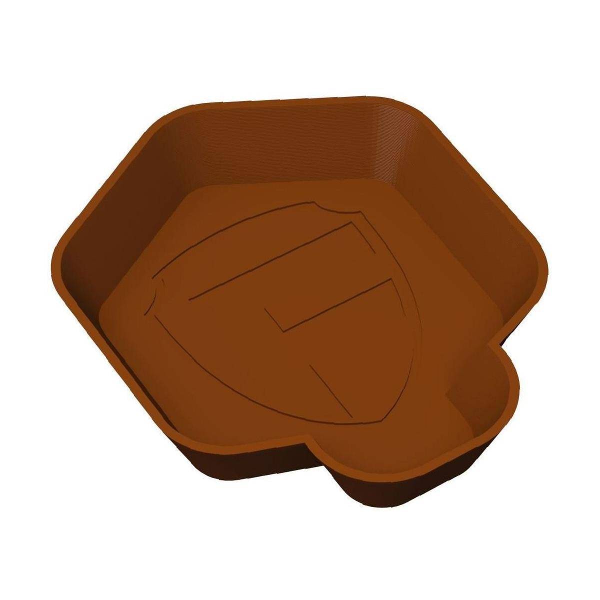 Feldherr Token-Tray SHELL Mini, braun