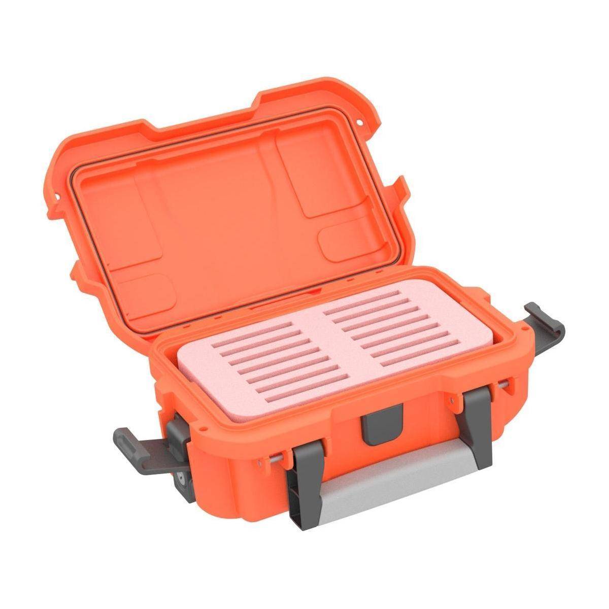 FH4906 - Schutzkoffer / Transportkoffer wasserdicht für 2,5 SSD / HDD Festplatten - 14 Fächer
