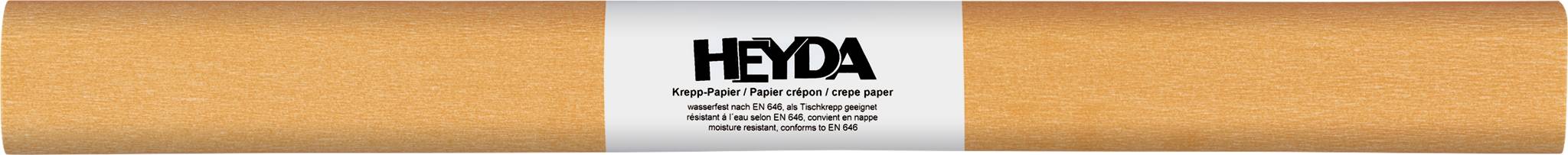 10X Heyda 203310042 Krepppapier 50x250 farbfest mandar.