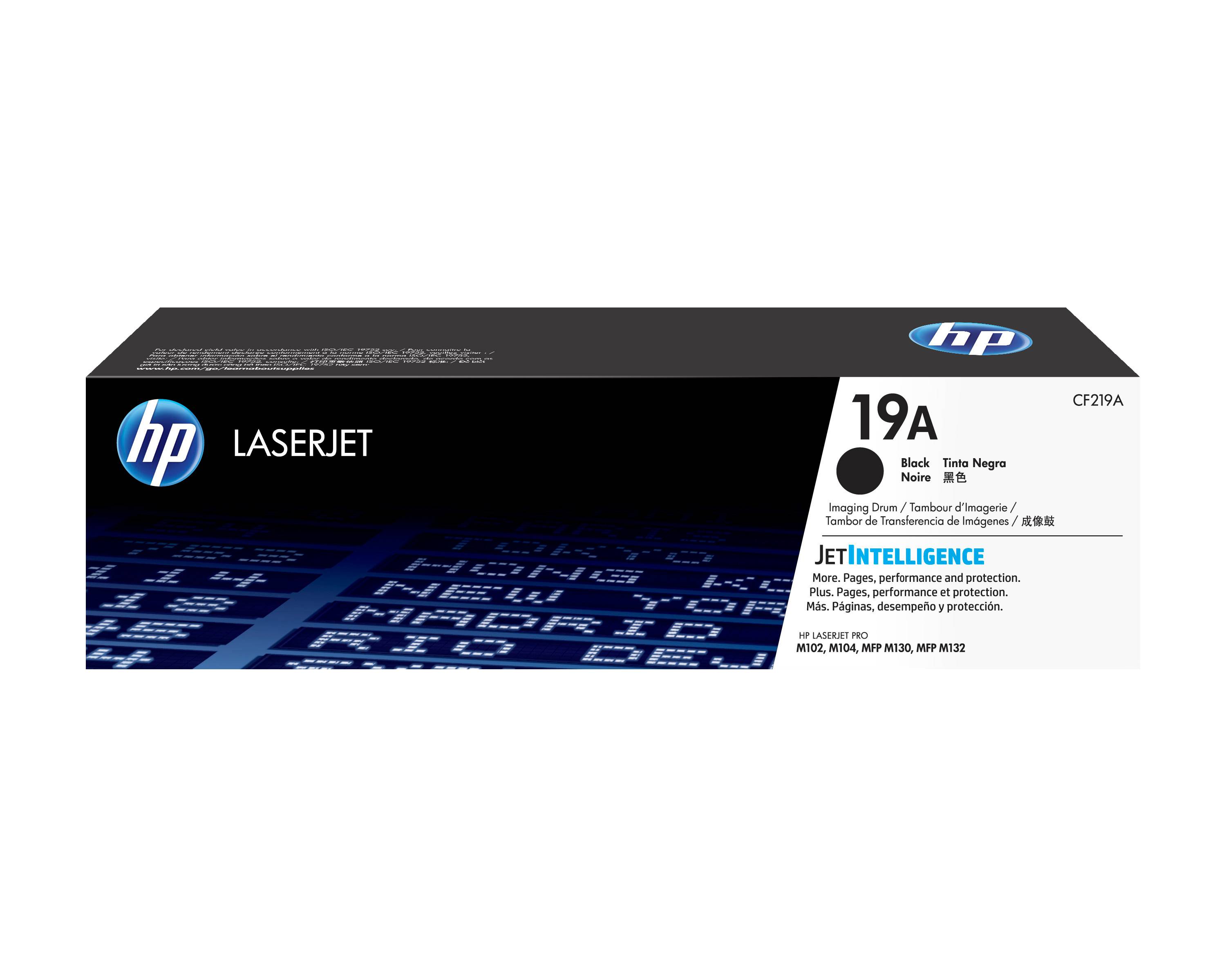 hp CF219A hp Trommel hp 19A für hp Color LaserJet 102a, schwarz