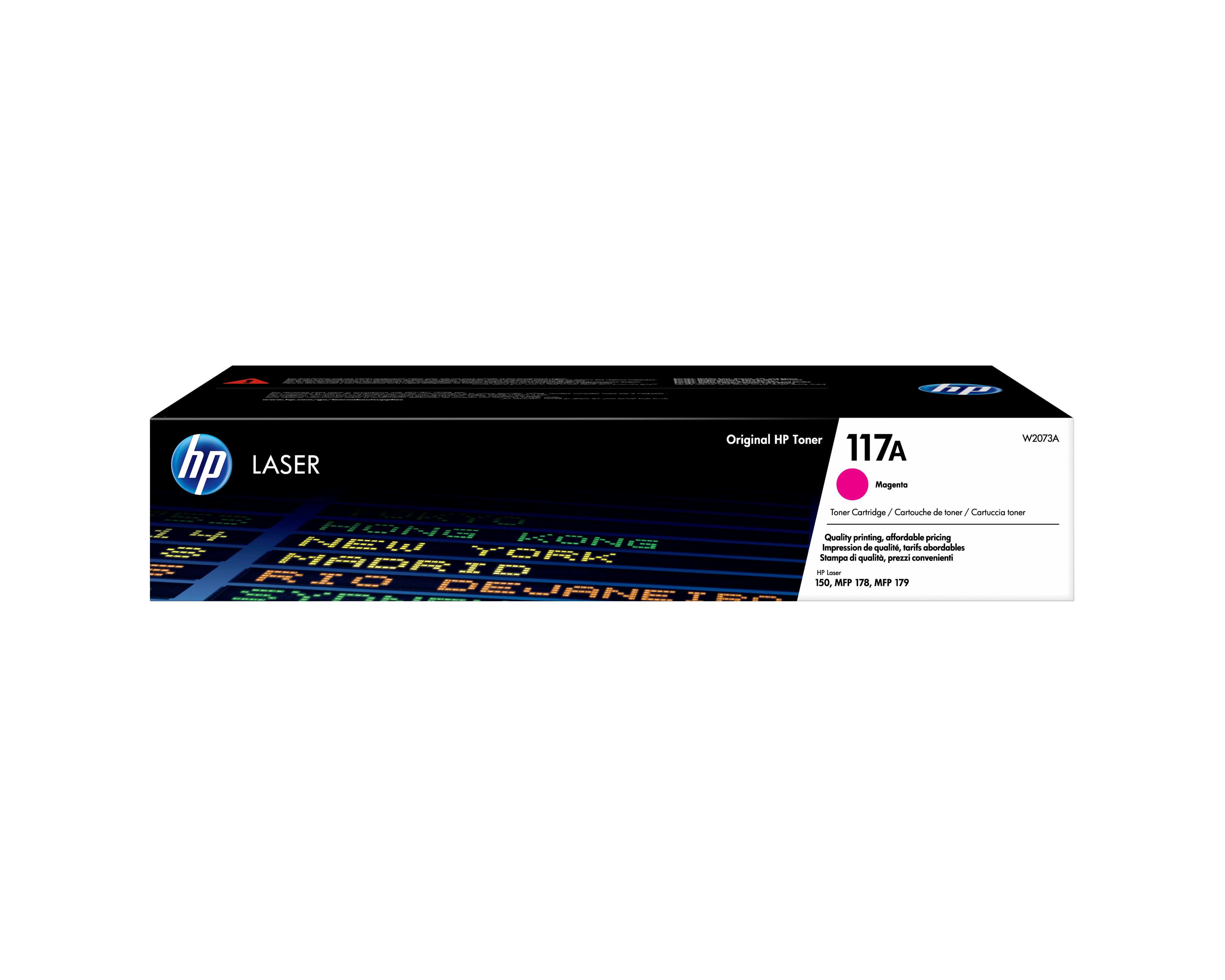 hp W2073A hp Toner hp 117A für hp Color LaserJet 150a, magenta