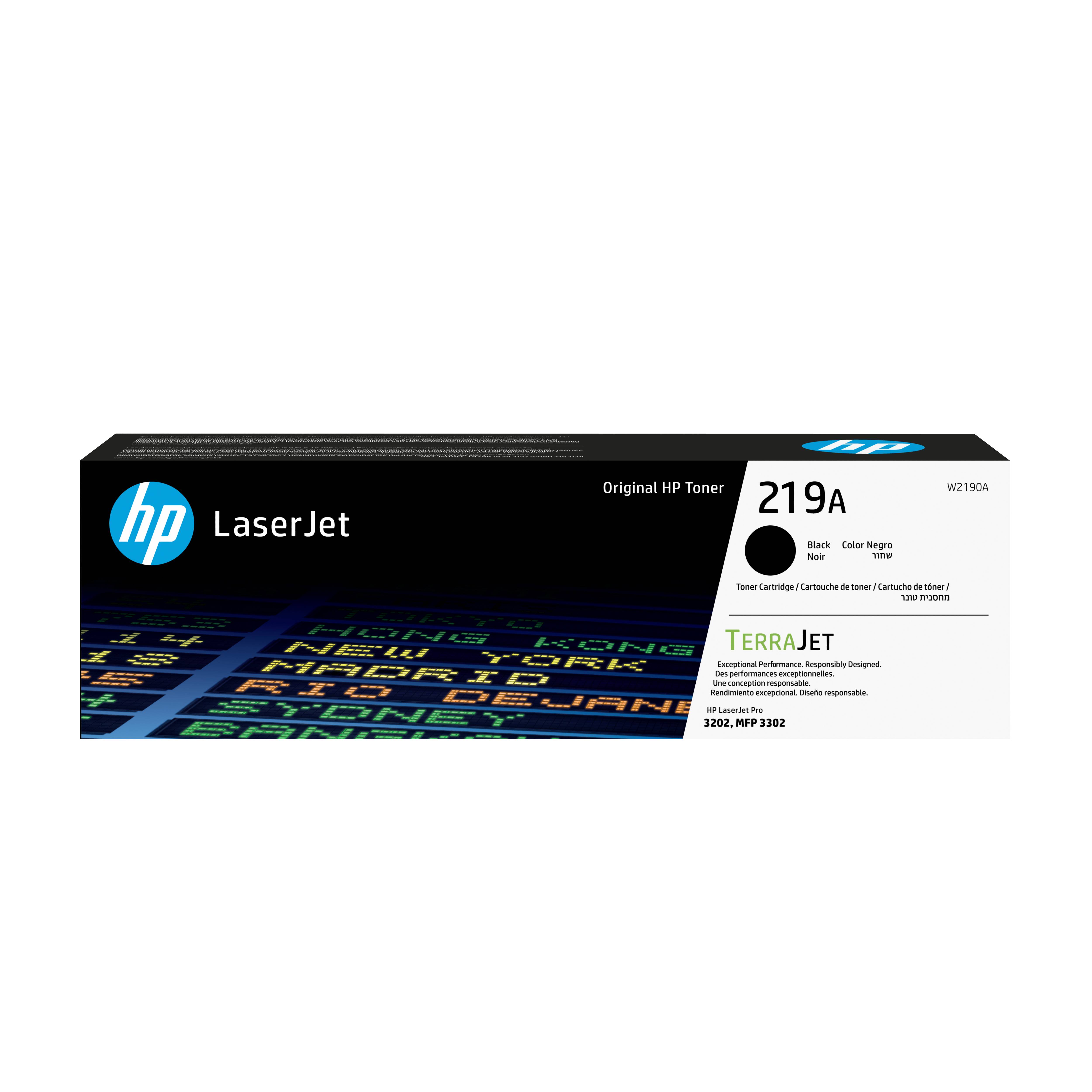 hp W2190A hp Toner 219A für hp LaserJet 3202, schwarz