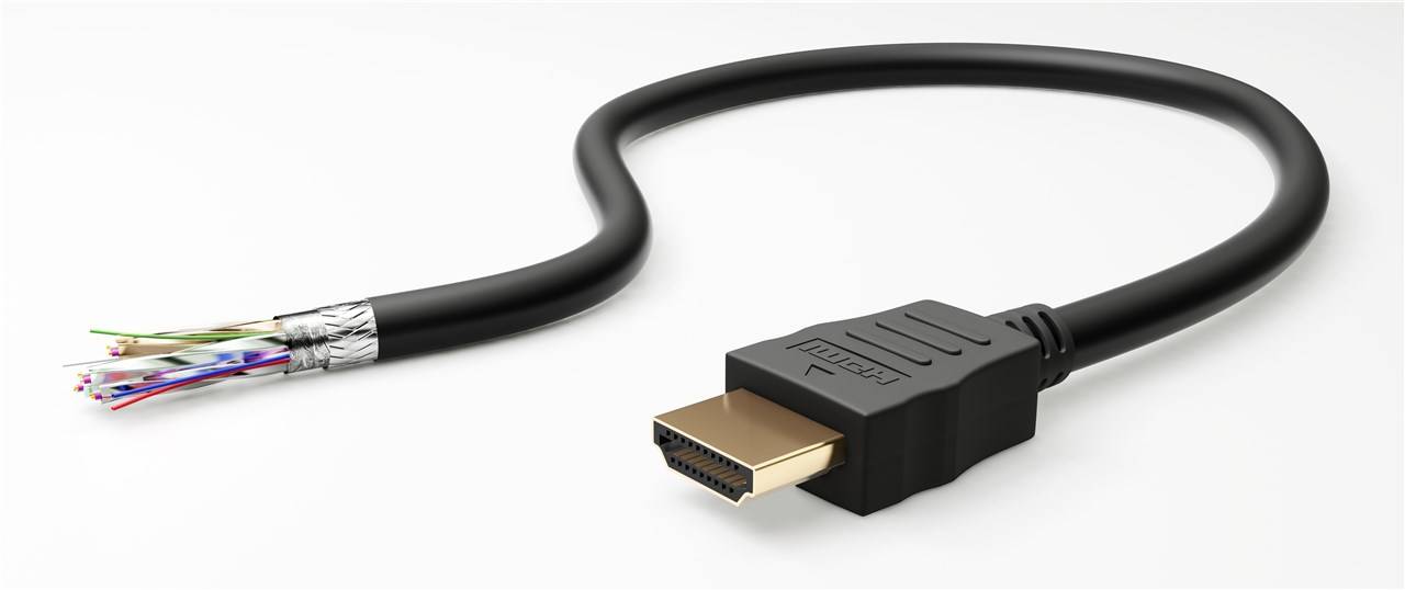 60x Goobay 41082 Standard Ultra High-Speed HDMI™-Kabel mit Ethernet, 1 m, Schwarz - 8K/60Hz