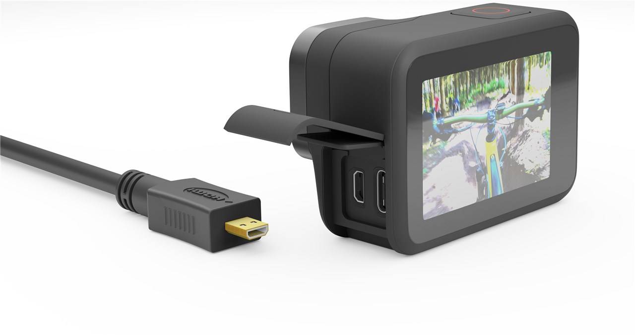 300x Goobay 53780 High-Speed-HDMI™-Kabel auf Micro-HDMI™, 0.5 m, Schwarz - 4K/60Hz