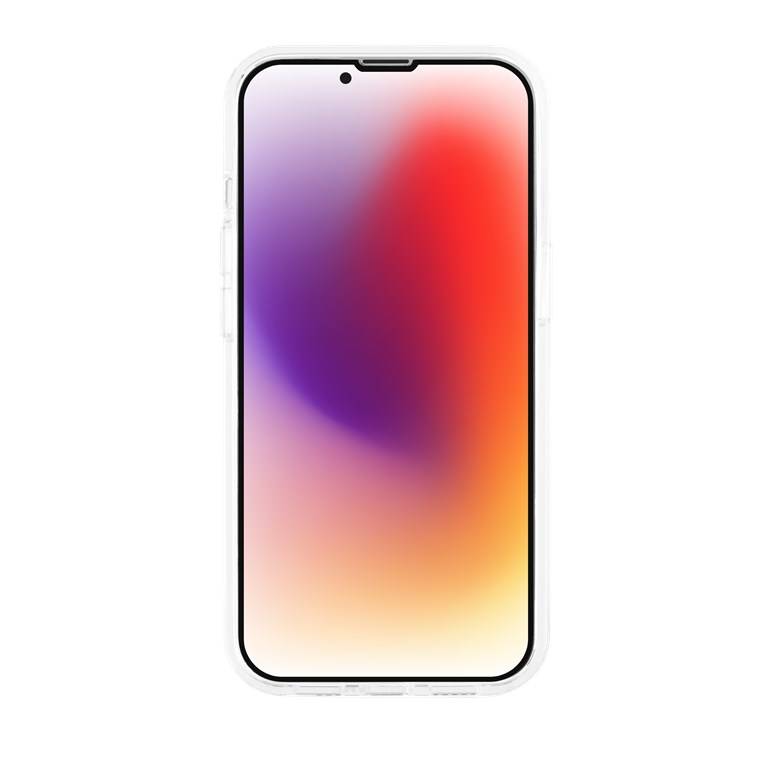 Goobay 61346 PureFlex+ Schutzhülle, Transparent - kompatibel mit Apple iPhone 14 Pro