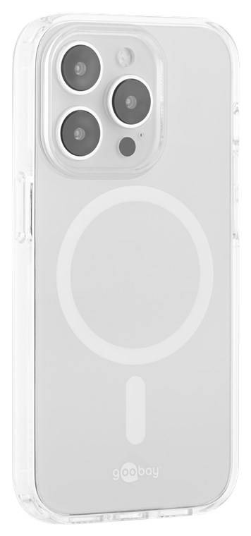 Goobay 61346 PureFlex+ Schutzhülle, Transparent - kompatibel mit Apple iPhone 14 Pro