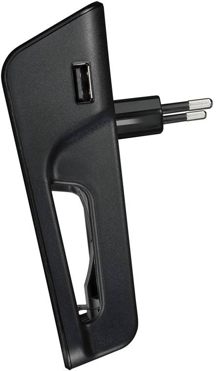 4x Varta 64761 Varta LCD Plug Charger+ (Typ 57687) inkl. 4x AA 2100 mAh, schwarz - lädt 1x 9-V-Akku oder bis zu 4x AA-Akkus oder AAA-Akkus (NiMH)