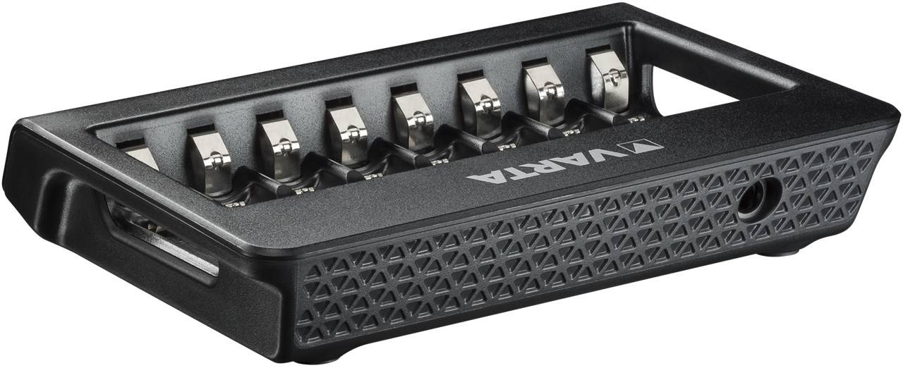 2x Varta 64762 Varta LCD Multi Charger+ (Typ 57681), schwarz - lädt bis zu 8x AA-Akkus oder AAA-Akkus (NiMH) simultan