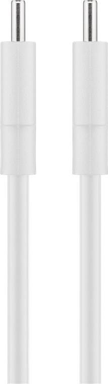 200x Goobay 66317 USB-C™ Lade- und Synchronisationskabel, 1 m, Weiß - für Geräte mit USB-C™-Anschluss, weiß